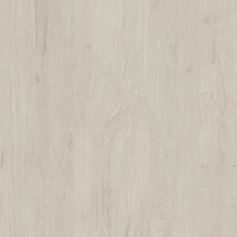 Scrivania da fattoria in rovere bianco lino con credenza e mobile contenitore, 1 persona