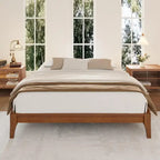 Struttura Letto in Bambù Marrone, piazza e mezza/matrimoniale/king size, 1 persona