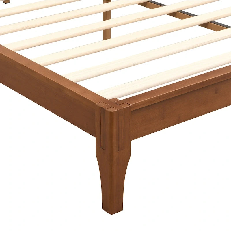 Struttura Letto in Bambù Marrone, piazza e mezza/matrimoniale/king size, 1 persona