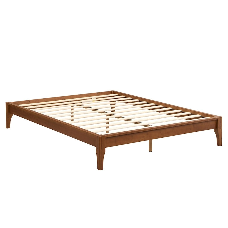 Struttura Letto in Bambù Marrone, piazza e mezza/matrimoniale/king size, 1 persona