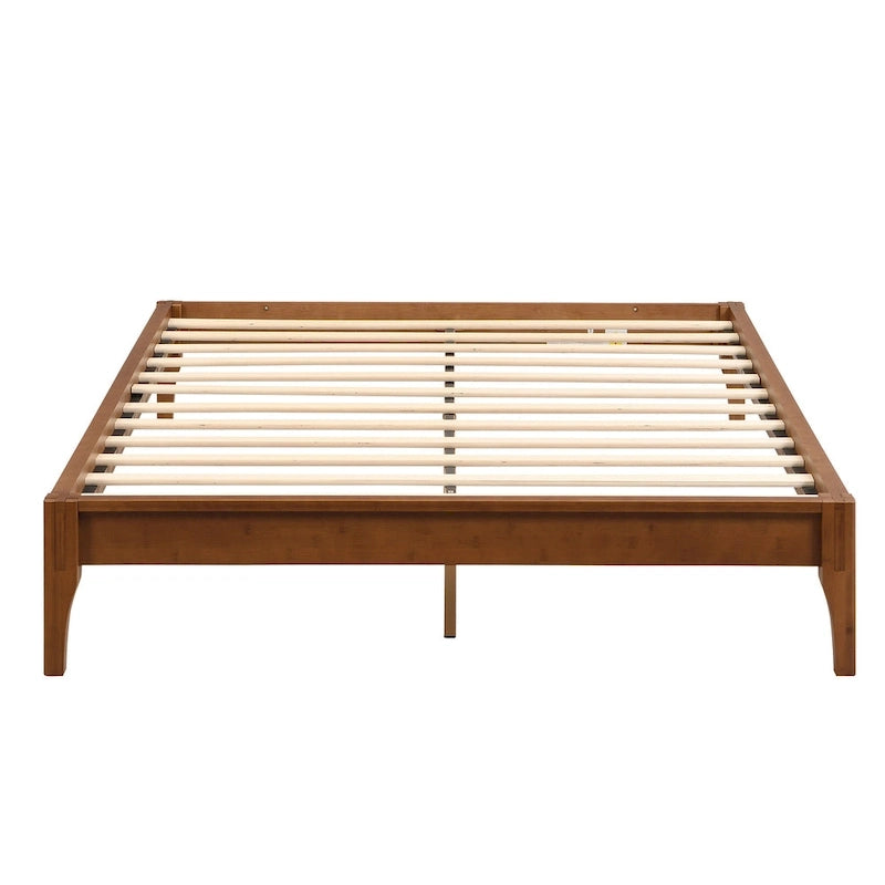 Struttura Letto in Bambù Marrone, piazza e mezza/matrimoniale/king size, 1 persona