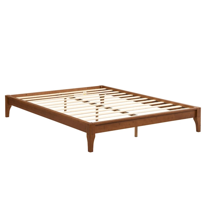 Struttura Letto in Bambù Marrone, piazza e mezza/matrimoniale/king size, 1 persona