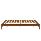 Struttura Letto in Bambù Marrone, piazza e mezza/matrimoniale/king size, 1 persona