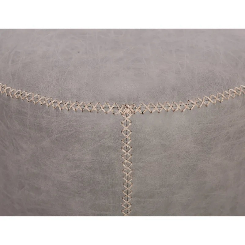 Poggiapiedi rotondo girevole blu/nero/cenere/verde, 1 persona