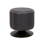 Poggiapiedi rotondo girevole blu/nero/cenere/verde, 1 persona