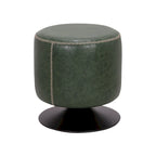 Poggiapiedi rotondo girevole blu/nero/cenere/verde, 1 persona