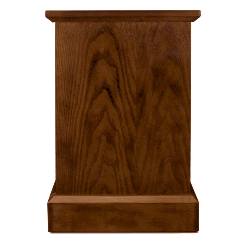 Tavolino comodino stile Mission - Ciliegio Cioccolato / Rovere Mission / Ciliegio Westwood, 1 persona
