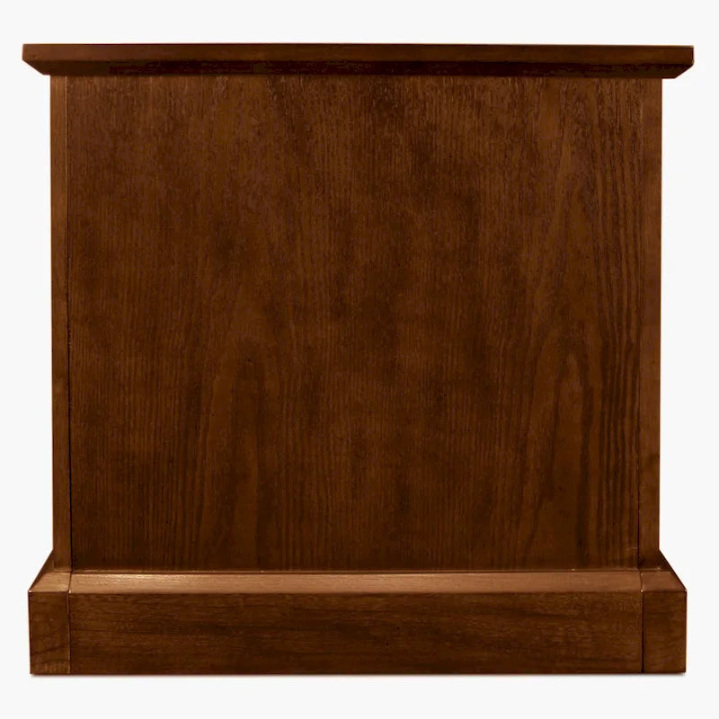 Tavolino comodino stile Mission - Ciliegio Cioccolato / Rovere Mission / Ciliegio Westwood, 1 persona