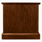 Tavolino comodino stile Mission - Ciliegio Cioccolato / Rovere Mission / Ciliegio Westwood, 1 persona