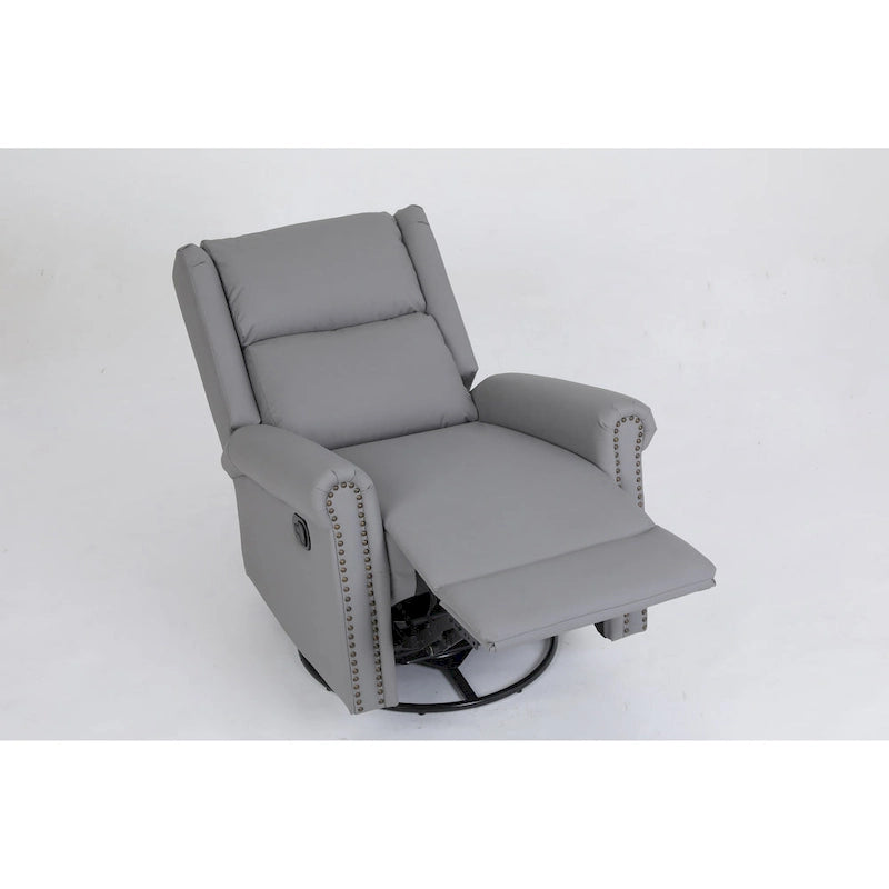 Poltrona Letto Pieghevole in Velluto Grigio / Rosa / Nero, Singola, con Schienale Regolabile