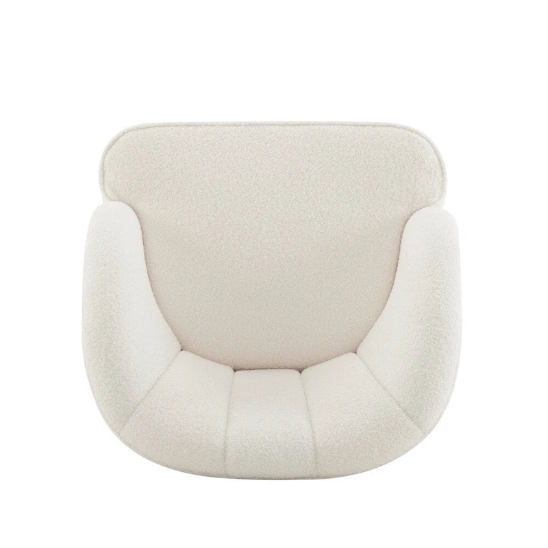 Poltroncina a barilotto in velluto arancione/fard/smeraldo/bianco con gambe in legno, seduta singola