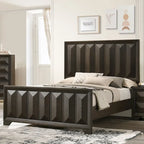 Set camera da letto 3 pezzi Espresso, stile tradizionale, Queen/King