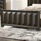 Set camera da letto 3 pezzi Espresso, stile tradizionale, Queen/King