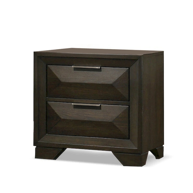 Set camera da letto 3 pezzi Espresso, stile tradizionale, Queen/King