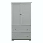 Mobiletto contenitore freestanding grigio con 2 cassetti – Per uso singolo